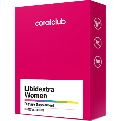 Sexualität erhöhen, Symptome der Perimenopause und der Menopause reduzieren: Libidextra Women (Coral Club)