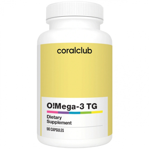 ПНЖК і Фосфоліпіди: Omega-3 / O!Mega-3 TG, 90 капсул (Coral-Club)
