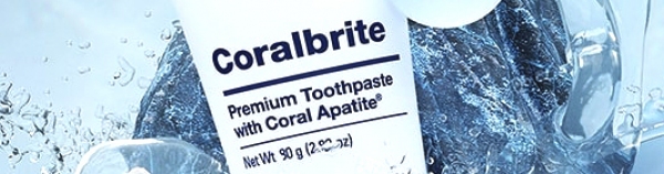 Новинка! Зубна паста Coralbrite у продаж...