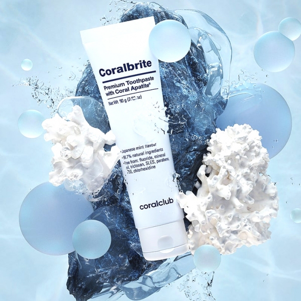 New! Coralbrite toothpaste is on sale.