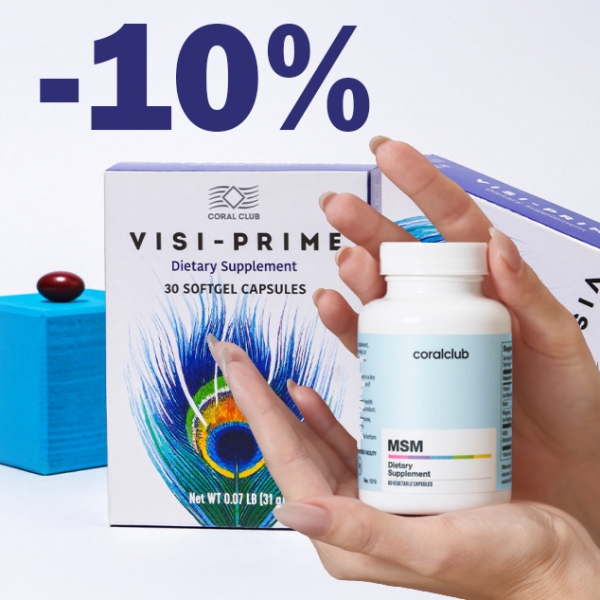 Promotion -10% for eye health and body beauty (16.01-31.01)
