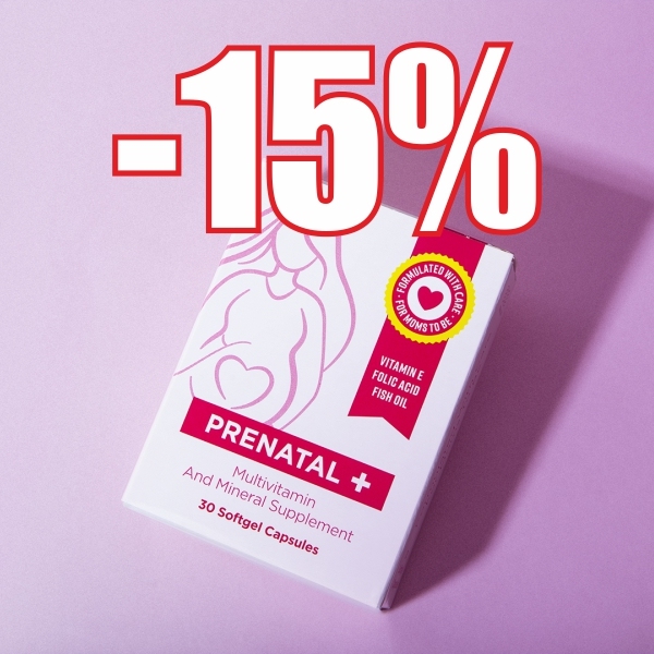 For the health of expectant mothers and babies. 15% discount (until 20.05)