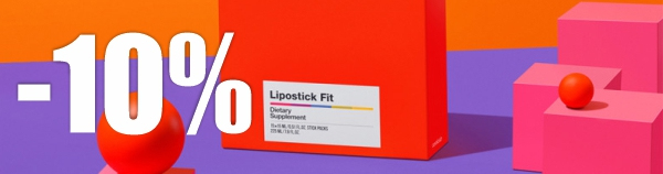 Lipostick Fit. 10% discount until 31.07