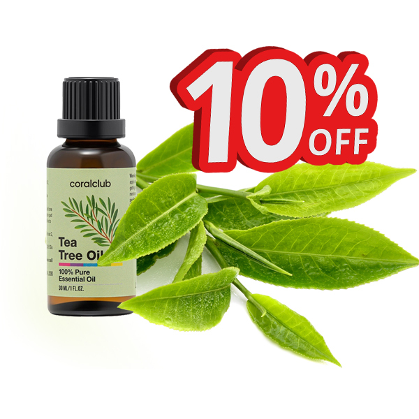 Tea Tree Oil. 10% discount until 15.12.