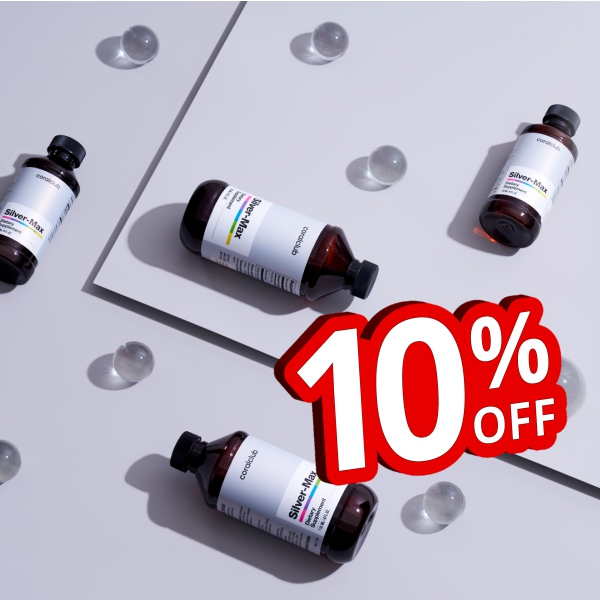 The power of silver for your immunity. 10% discount.