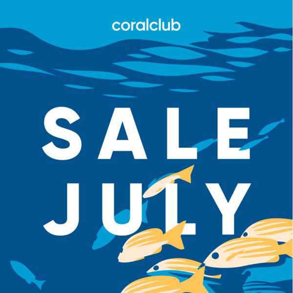 Lernen Sie die Juli-Aktionen von Coral Club kennen