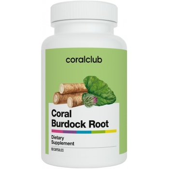 Coral Burdock Root (90 cápsulas)