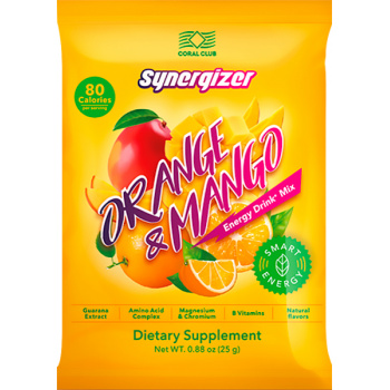 Sinergizador con sabor de naranja y mango (25 g)