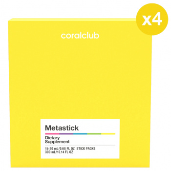 Metastick (4 Packungen, Programm für einen Monat)