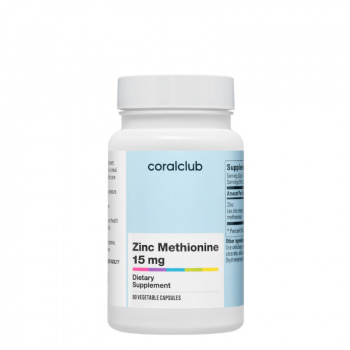 Coral Club - Цинк Метионин 15 мг 
