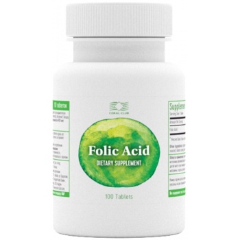 Folic Acid (100 tabletas)