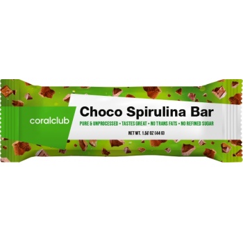 Coral Club - Choco Spirulina Bar 