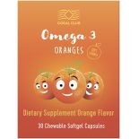 Omega 3 Oranges (30 chewable capsules)