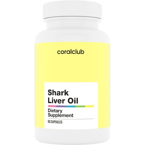 Olej z wątroby rekina / Shark Liver Oil (Coral Club)