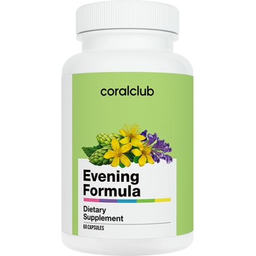 Antistress un miegs: Evening Formula (Coral Club)