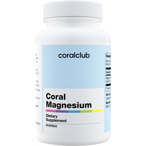 Серце і судини: Магній / Coral Magnesium, корал магний, coral magnesium, серце, судини, антистрес, вітаміни, мінерали, для се