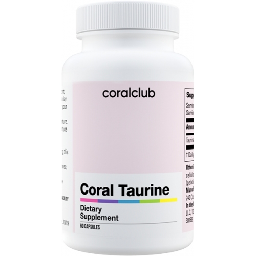 Корал Таурин / Coral Taurine, coral taurine, энергия, для энергии, сердце, для сердца, сосуды, для сосудов, антистресс, от ст