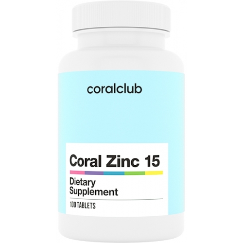 Имунна подкрепа: Цинк / Coral Zinc (Coral Club)