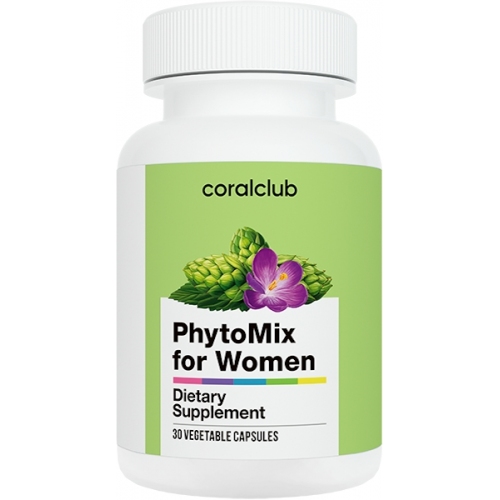 PhytoMix for Women, phyto-mix, phyto mix, salud de la mujer, para mujeres, fitonutrientes, aminoácidos, para la menopausia, p