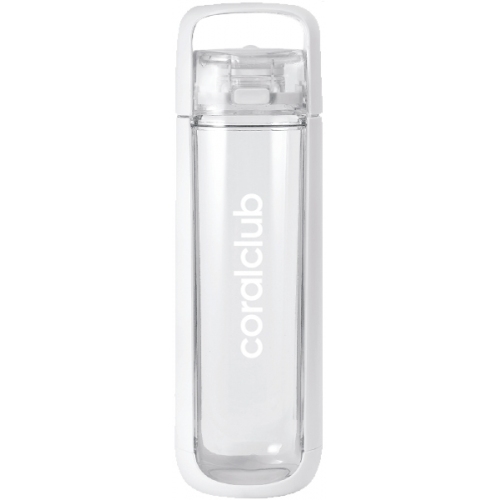 Товары для спорта: Бутылка для воды KOR One, белая, для воды, для спорта, для путешествий, бутылка для питья fattofit 700 мл,