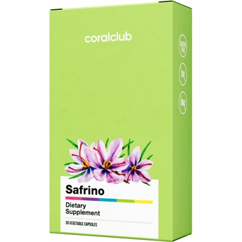 Активное долголетие Safrino / Сафрино, инозит, мио-инозитол, экстракт рылец шафрана посевного safrinside, оксид цинка, safran