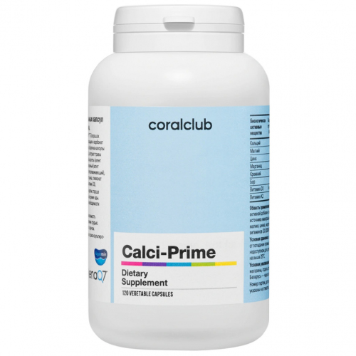 Locītavas un kauli: Calci-Prime (Coral Club)