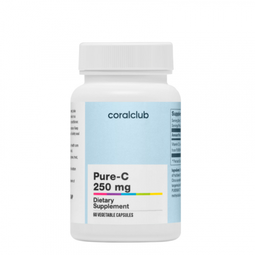 Vitamīni: Pure-C 250 mg (Coral Club)