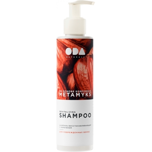 ODA NATURALS Shampoo for hair with keratin (Coral Club)