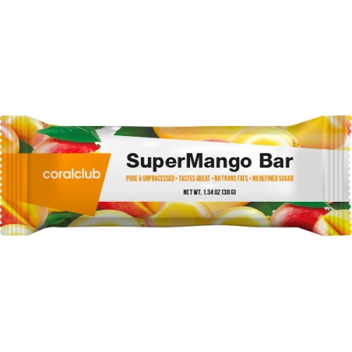 Energia: Batonik SuperMango Bar, inteligentne jedzenie, super mango