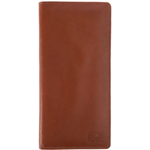 Travel-purse leather, brown (Coral Club)