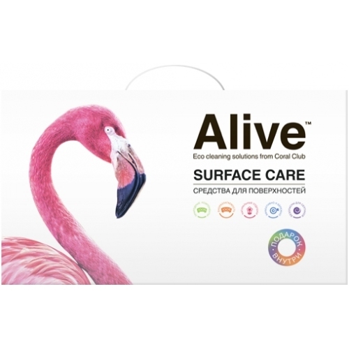 Alive Oberflächen-Reiniger / Reinigungsset  / Alive Surface Care Set, alive surface care, alive a, alive b, alive f, alive g,