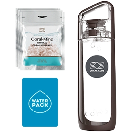 Комплексное оздоровление: Начни с воды, темно-серая бутылка / KOR Delta Water Pack, health pack no. 1 water pack, kor delta, 