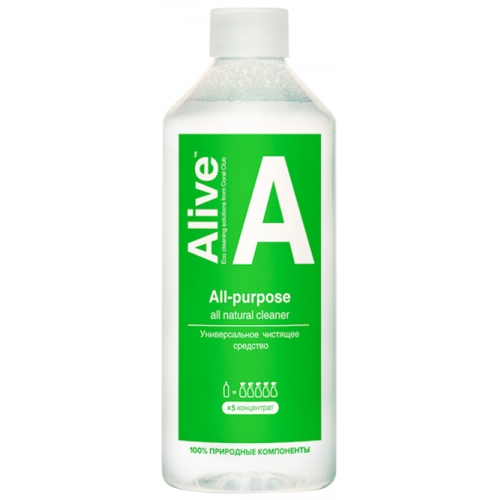 Alive A Универсальное чистящее средство, 500 мл, aangenaam citrusaroma, alive a, alive a all-purpose, all-purpose cleaner, ci