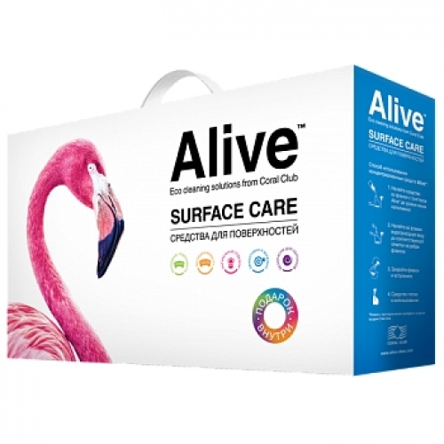 Alive Kolekcja środków do czyszczenia i pielęgnacji powierzchni, alive surface care, alive a, alive b, alive f, alive g, aliv