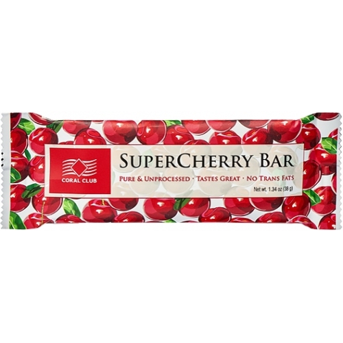 Energy and performance: SuperCherry Bar, smart food, super cherry