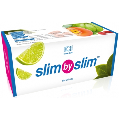 Контроль веса: Слим бай Слим / Slim by Slim, 10 стиков, пищеварение, для пищеварения, контроль веса, сердце, сосуды, фитонутр